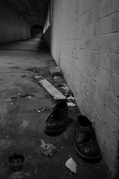 shoes in corridor